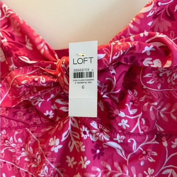 Loft -Paisley Tie Poplin Midi
Pocket Dress - Picture 6 of 8